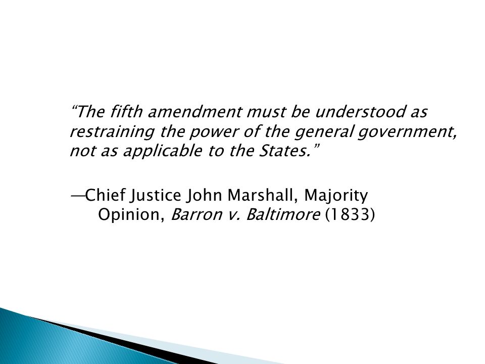 fifth amendment fifth amendment