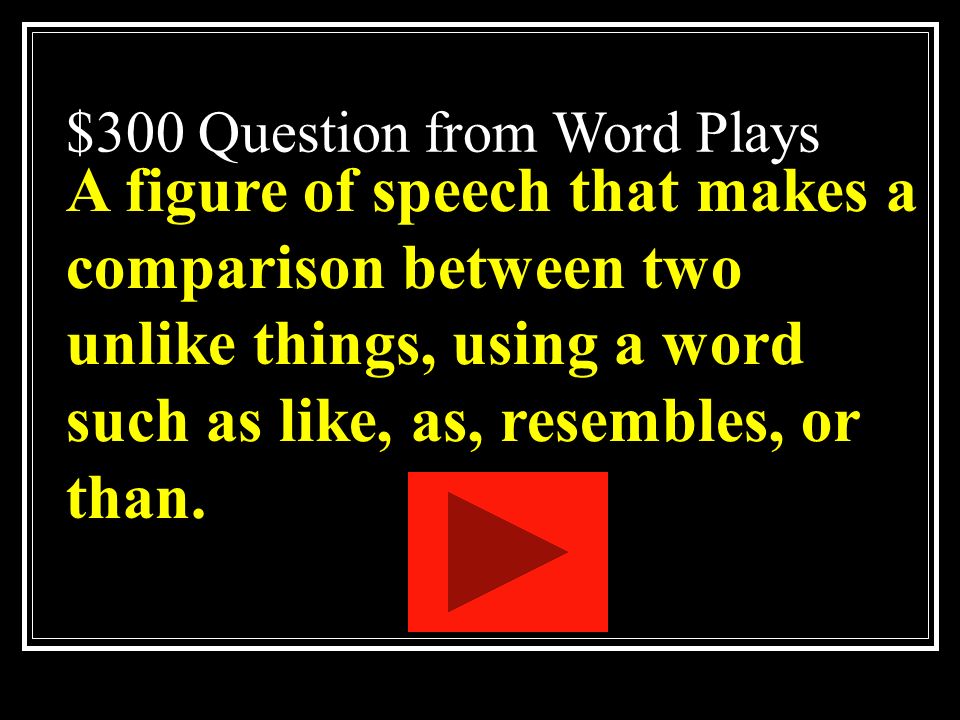 $200 Answer from Word Plays What is an antonym