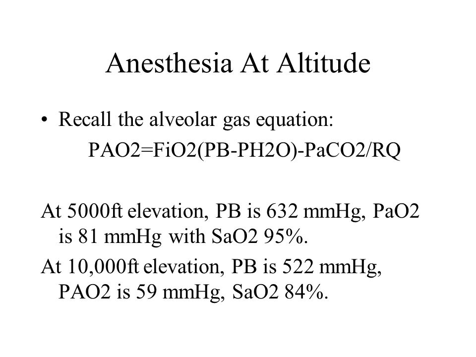 Alveolar Gas Equation Jennarocca Alveolar Air Equation Jennarocca