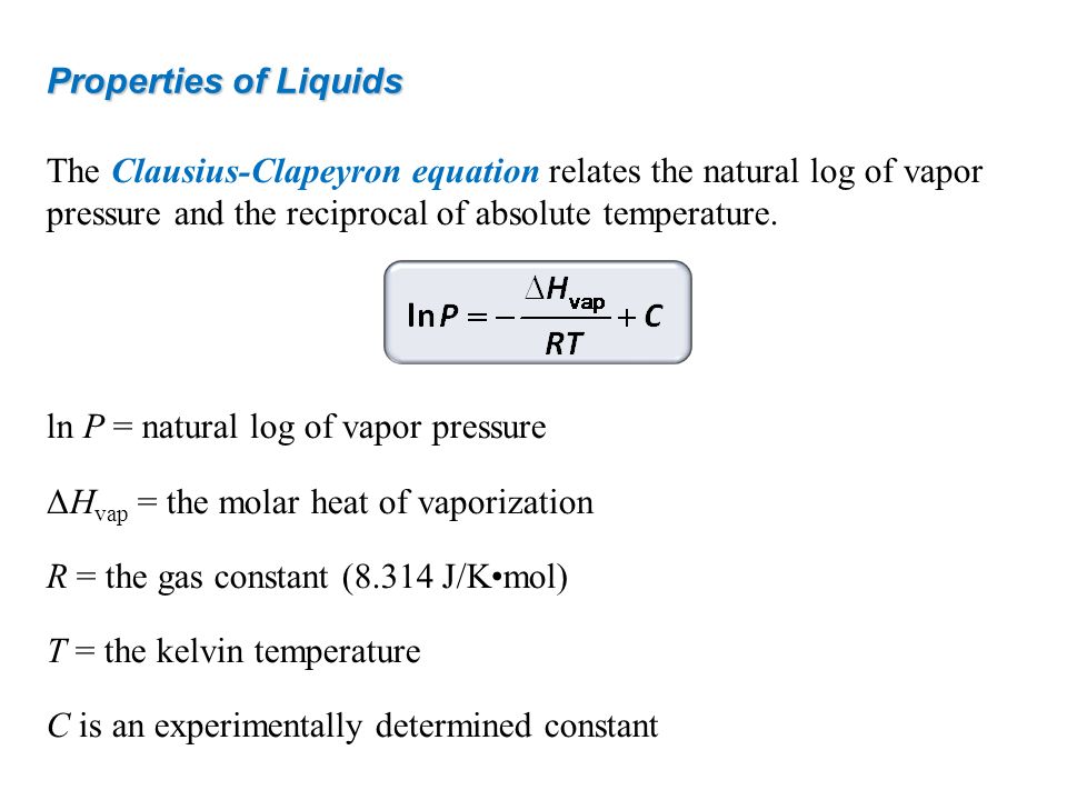 Water Vapor Pressure Equation Talkchannels Vapor Pressure Equation Photogram