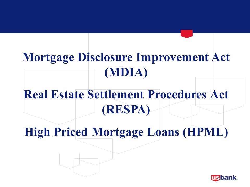 Mortgage Early Purchase Program