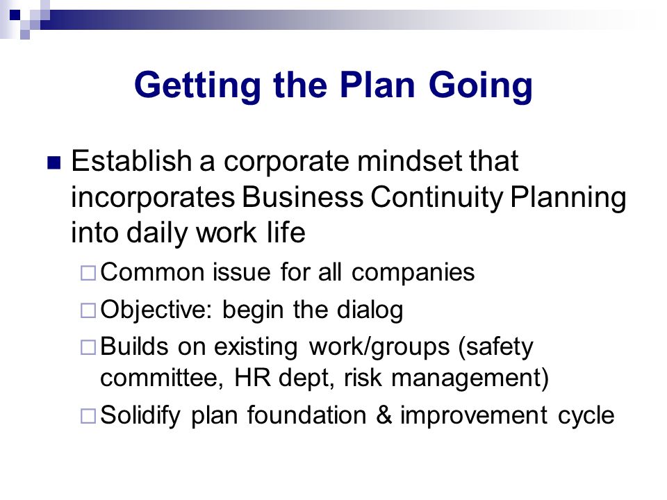 What Is Business Continuance Plans