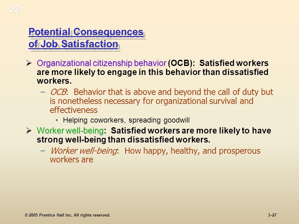 organizational behavior chapter 3 attitudes and job satisfaction ppt organizational behavior chapter 3 attitudes and job satisfaction ppt