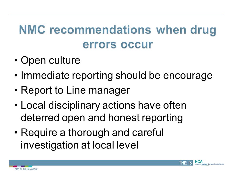 NMC+Code+of+Conduct+2009 THIS IS Open culture Immediate reporting should be encourage Report to ...