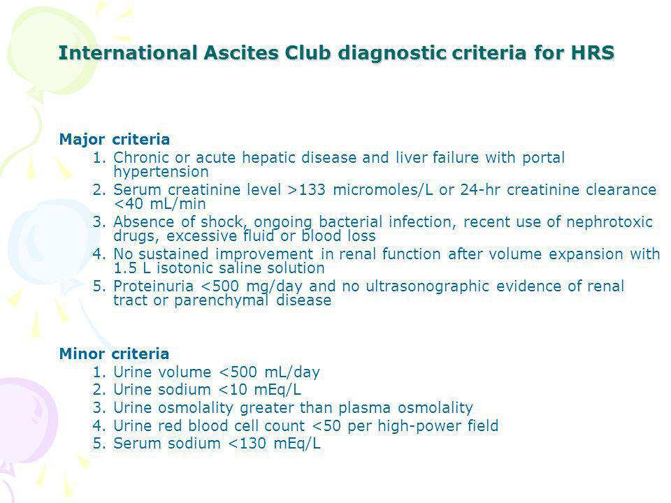 INTERNATIONAL ASCITES CLUB international ascites club: