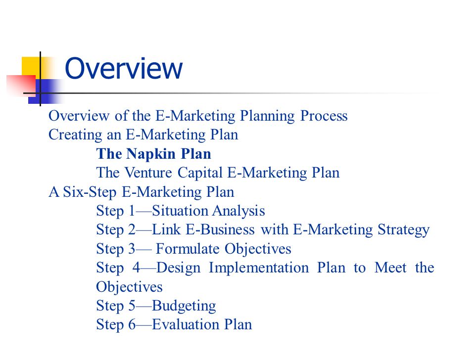 marketing plan slides