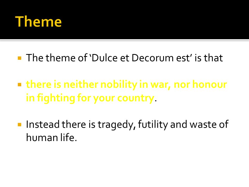 wilfred owen poems dulce et decorum est essay wilfred owen poems dulce et decorum est essay