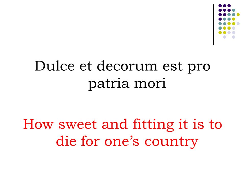 dulce et decorum est critical essay notes Dulce et decorum est by wilfred owen some notes after fighting, owen he became critical of those people back home who hadn't experienced the war. dulce et decorum est critical essay notes Dulce et decorum est by wilfred owen some notes after fighting, owen he became critical of those people back home who hadn't experienced the war.