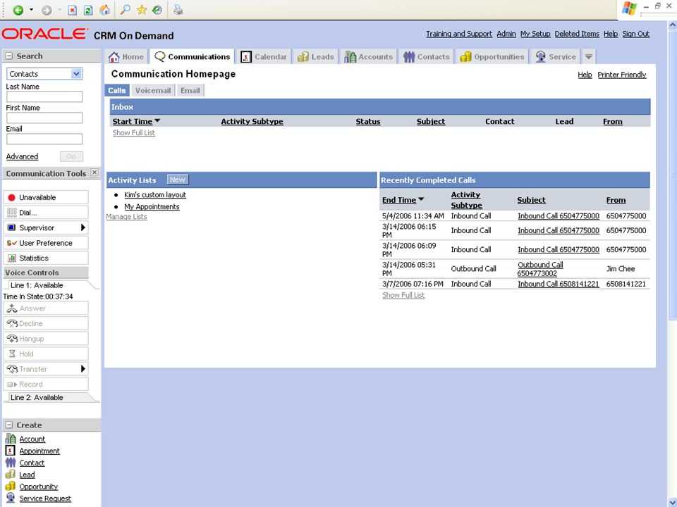© 2008 Oracle Corporation – Proprietary and Confidential 25 Demo Tip: Example Screenshot