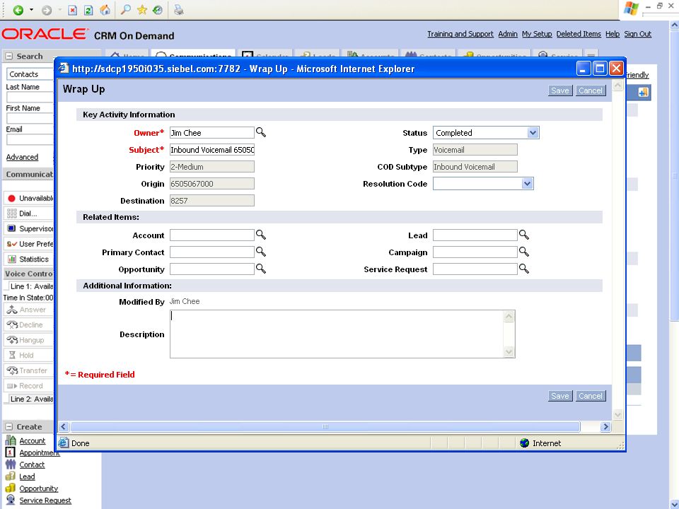 © 2008 Oracle Corporation – Proprietary and Confidential 27 Demo Tip: Example Screenshot