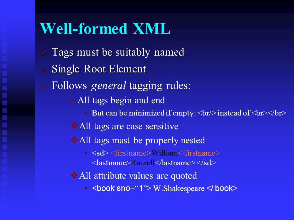 What is XML.