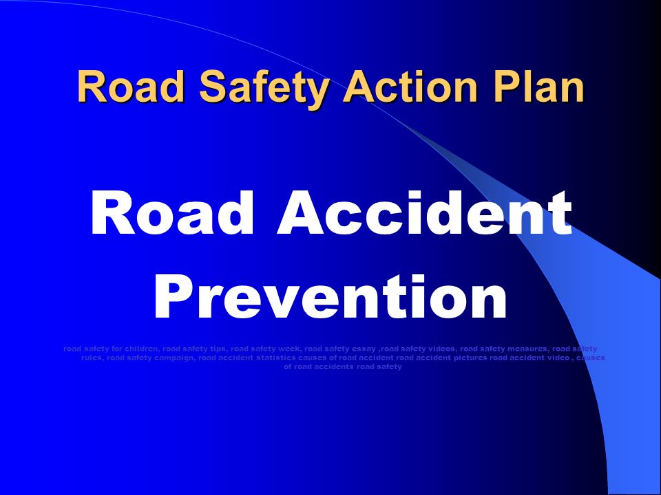 Essays On Road Safety Rules