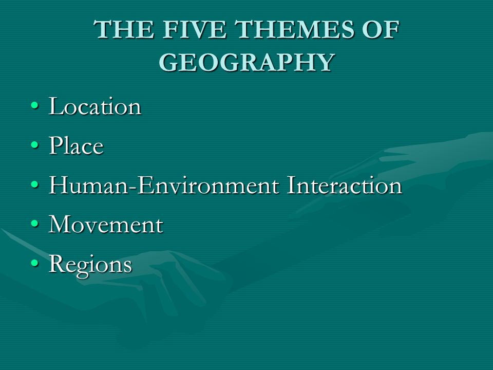 5 themes of geography essay questions