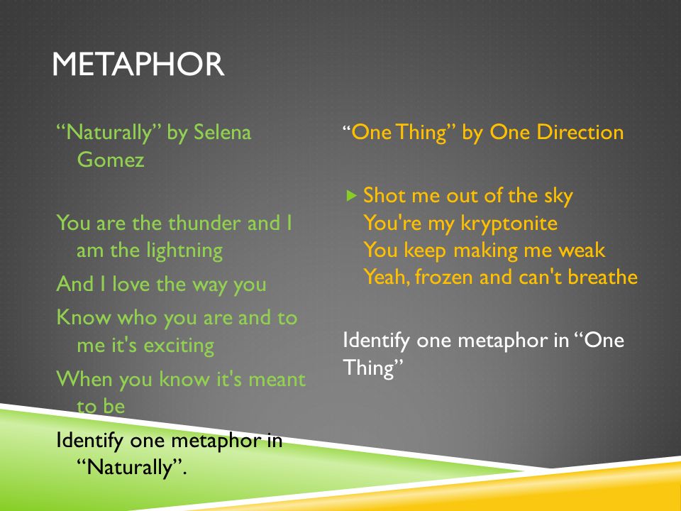 Metaphor Essay