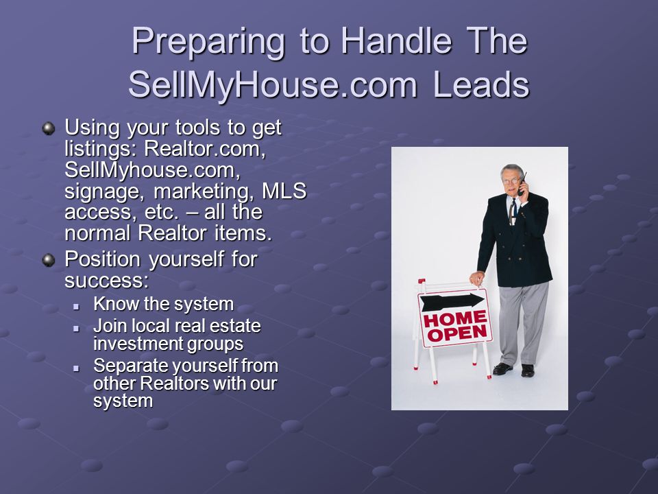 Overview of Presentation Preparing to handle the lead Staying organized when receiving a lead Introductory activity for new lead Contact/No Contact – And Something to Remember ContactPresentationFollow-up