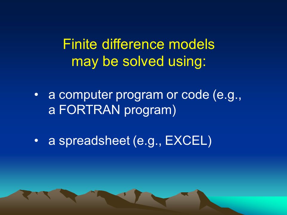 Fortran Program Numerical Differentiation