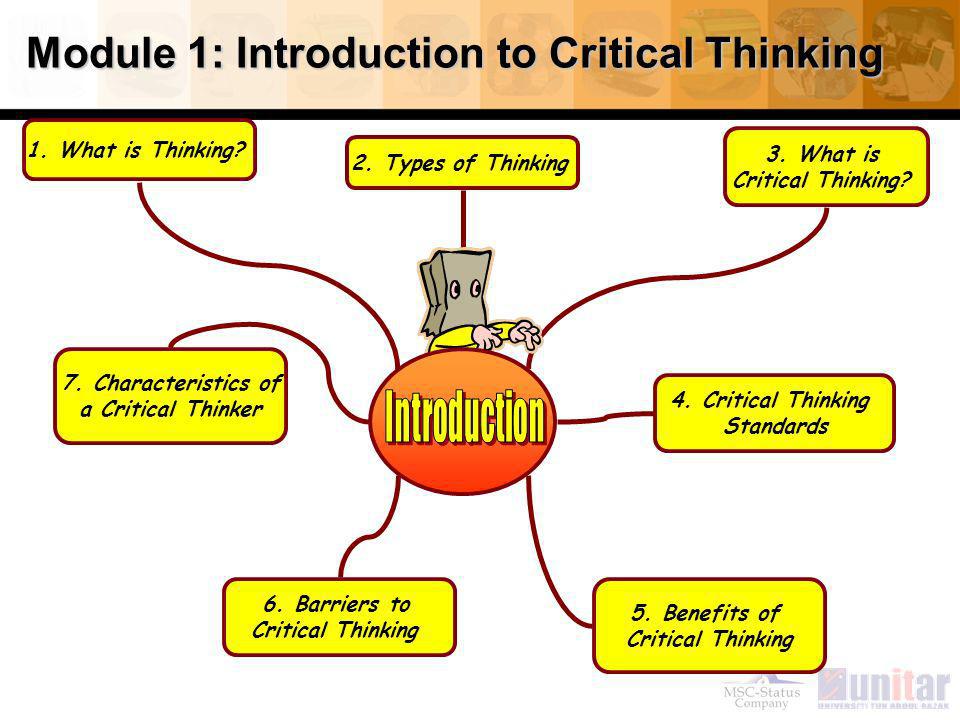 Critical thinking self-assessment quiz