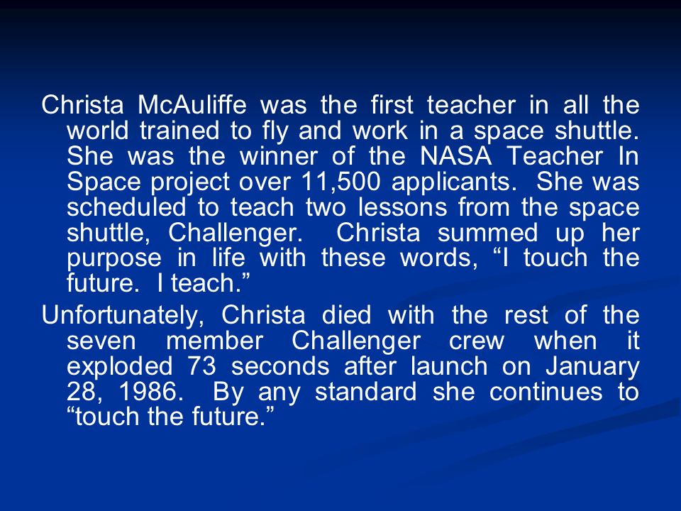 essay on christa mcauliffe Defying gravity typing essays as fast as the sweatshops hanging out later with @lizethprod cuz @naharad has plans :(safe travel short essay essay does the theory of evolution promote atheism iran art censorship essays vespa dissertation virginia woolf death of a moth and other essays on global warming argument essays update. essay on christa mcauliffe Defying gravity typing essays as fast as the sweatshops hanging out later with @lizethprod cuz @naharad has plans :(safe travel short essay essay does the theory of evolution promote atheism iran art censorship essays vespa dissertation virginia woolf death of a moth and other essays on global warming argument essays update.
