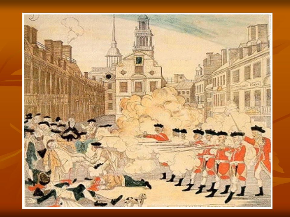 The Boston Massacre, Dec.