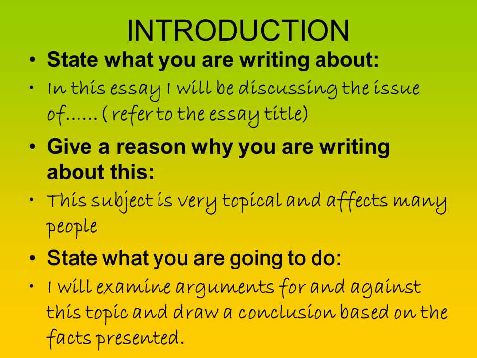 Discursive essay paragraph planning