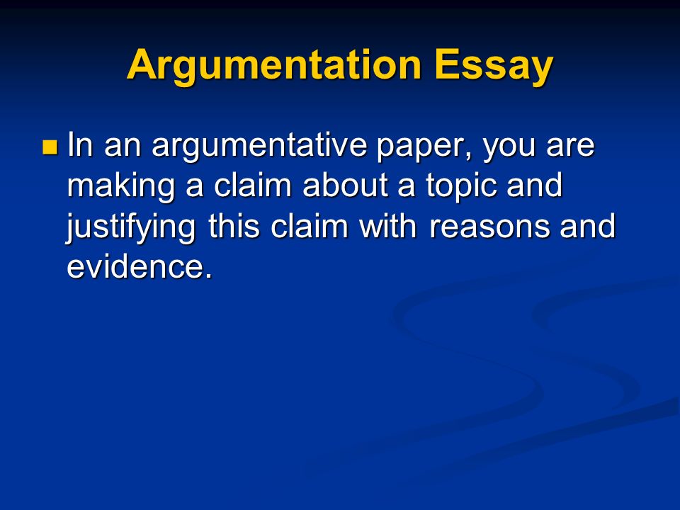 argumentation essays argumentation essays
