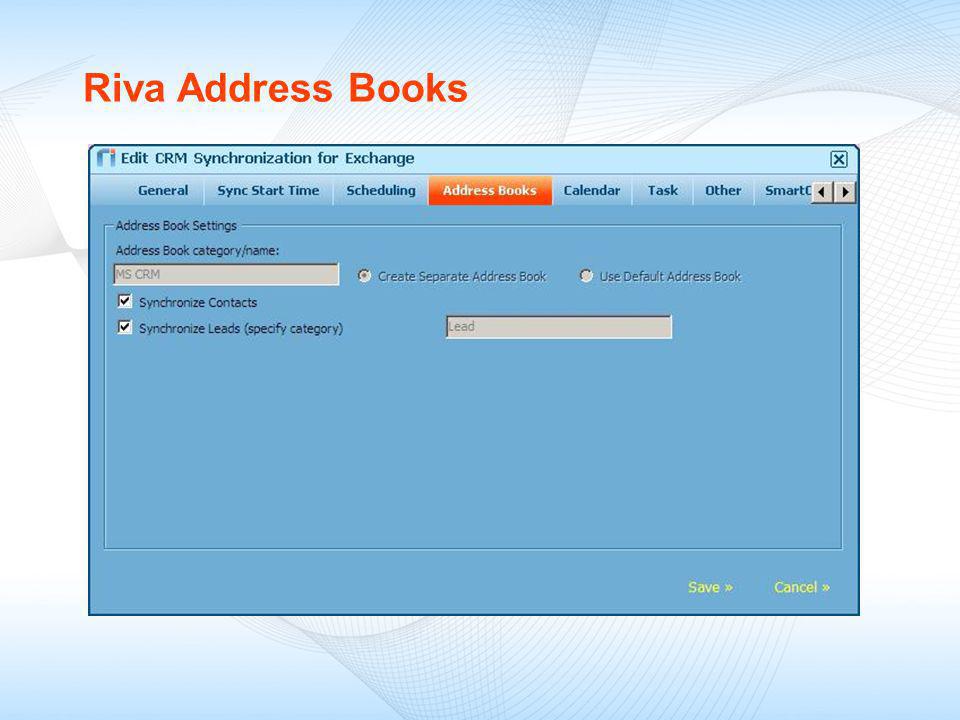 Riva Address Books