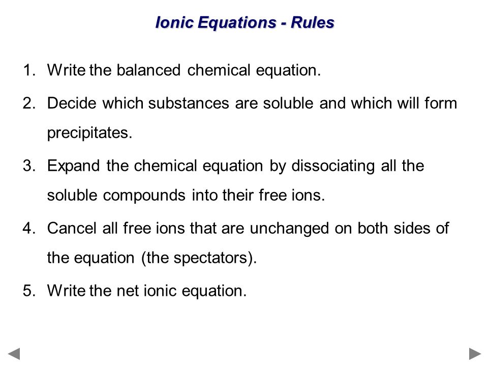 How to write balanced chemical reactions