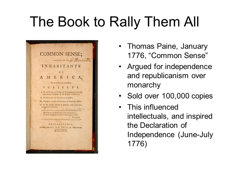 Essay On Common Sense