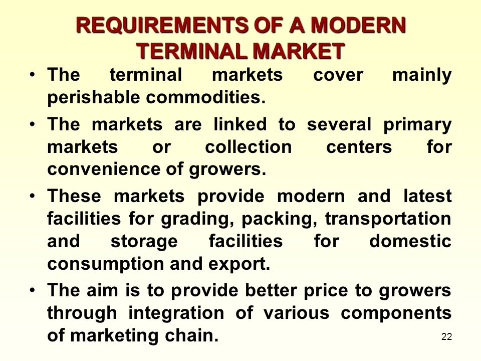 modern and terminal markets modern and terminal markets