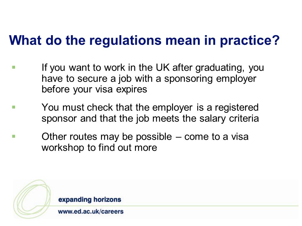 What do the regulations mean in practice.
