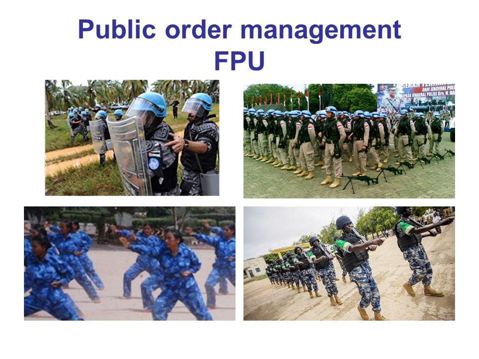 Public order management FPU