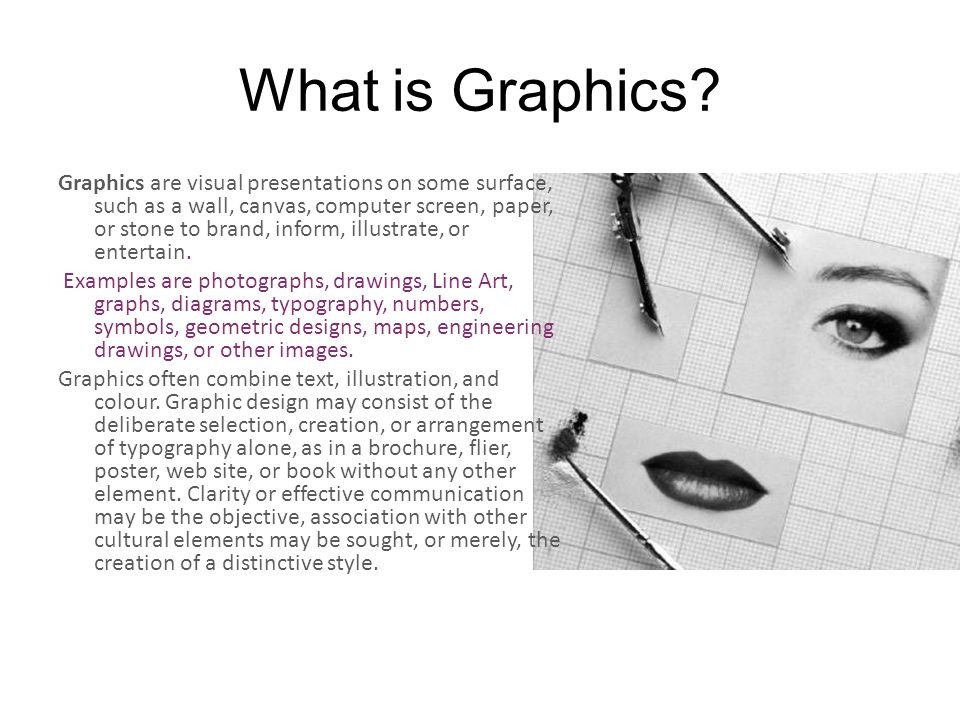What is Graphics.