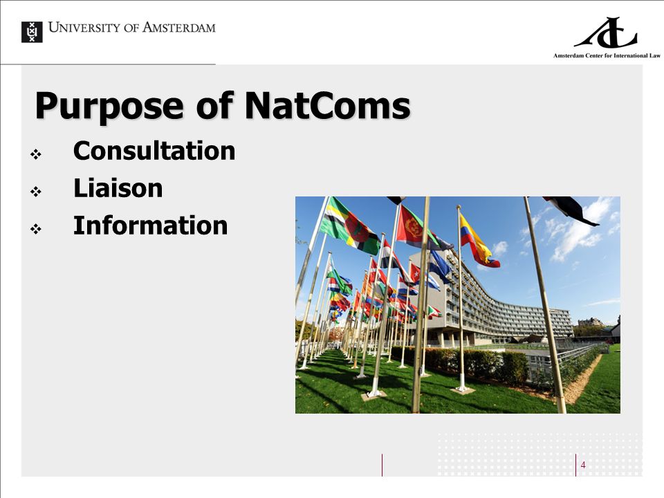 4 Purpose of NatComs Consultation Liaison Information