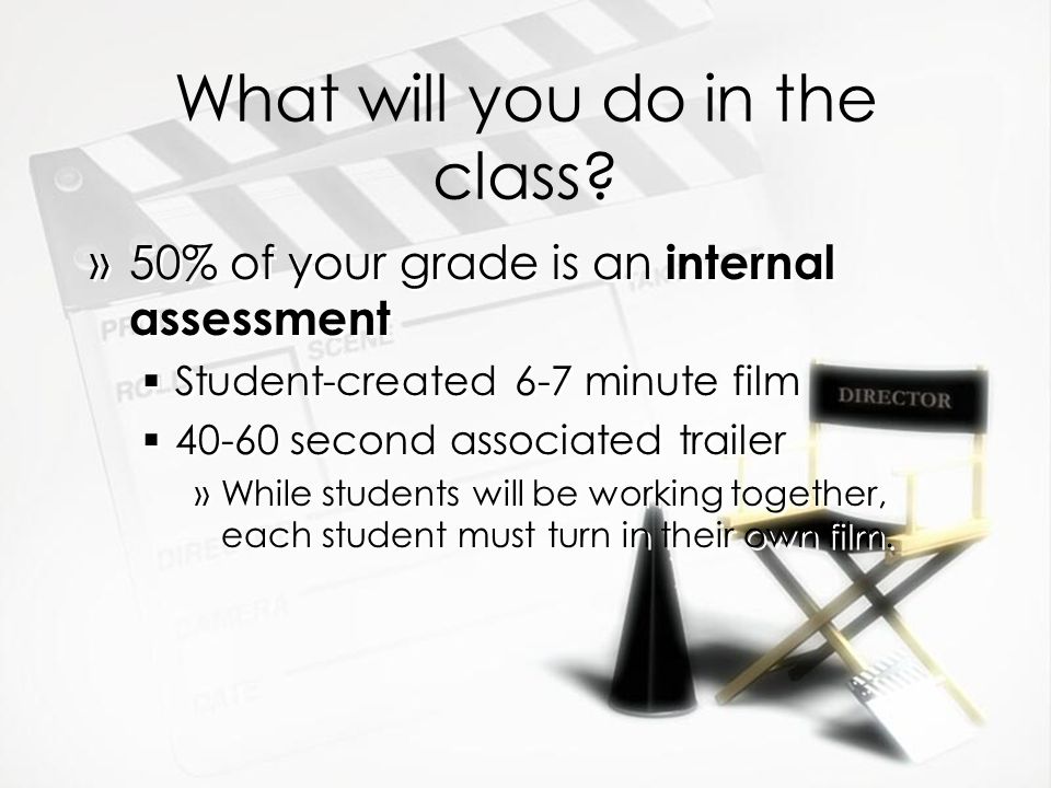 What will you do in the class.