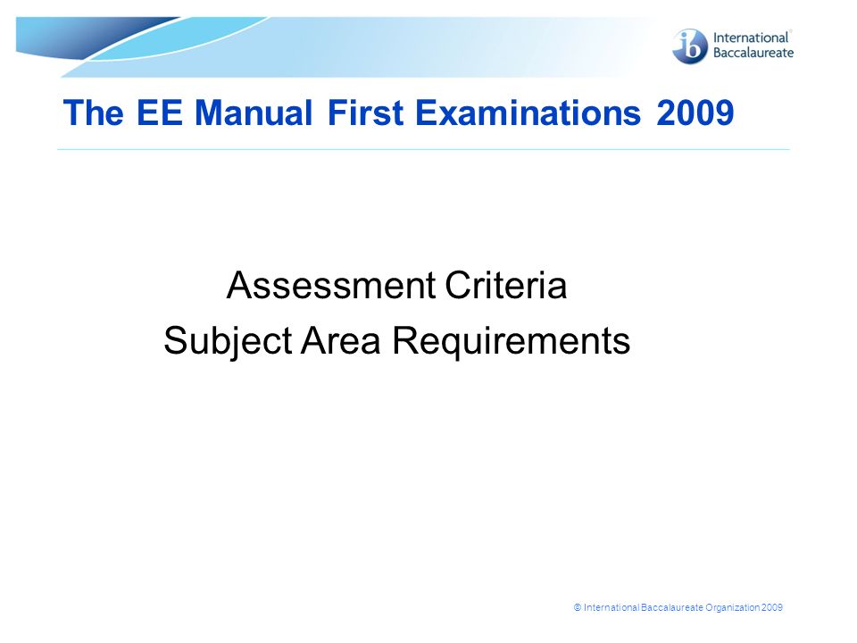 general assessment criteria extended essay general assessment criteria extended essay