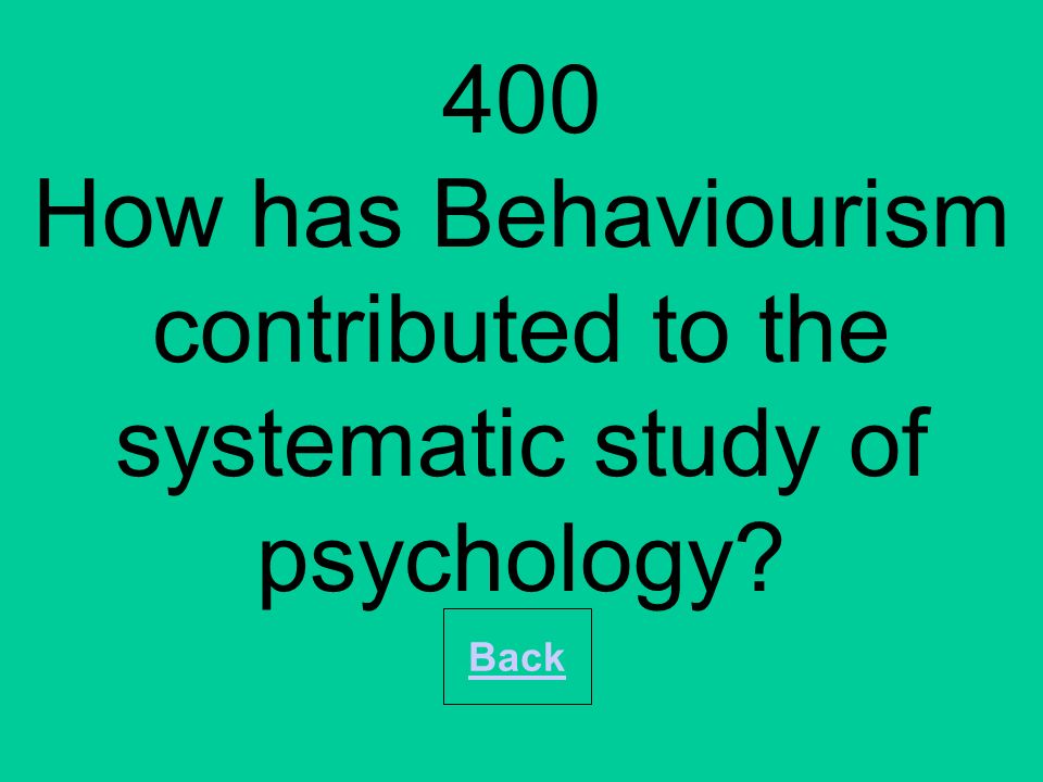 400 How would a behaviorist explain gender roles Back