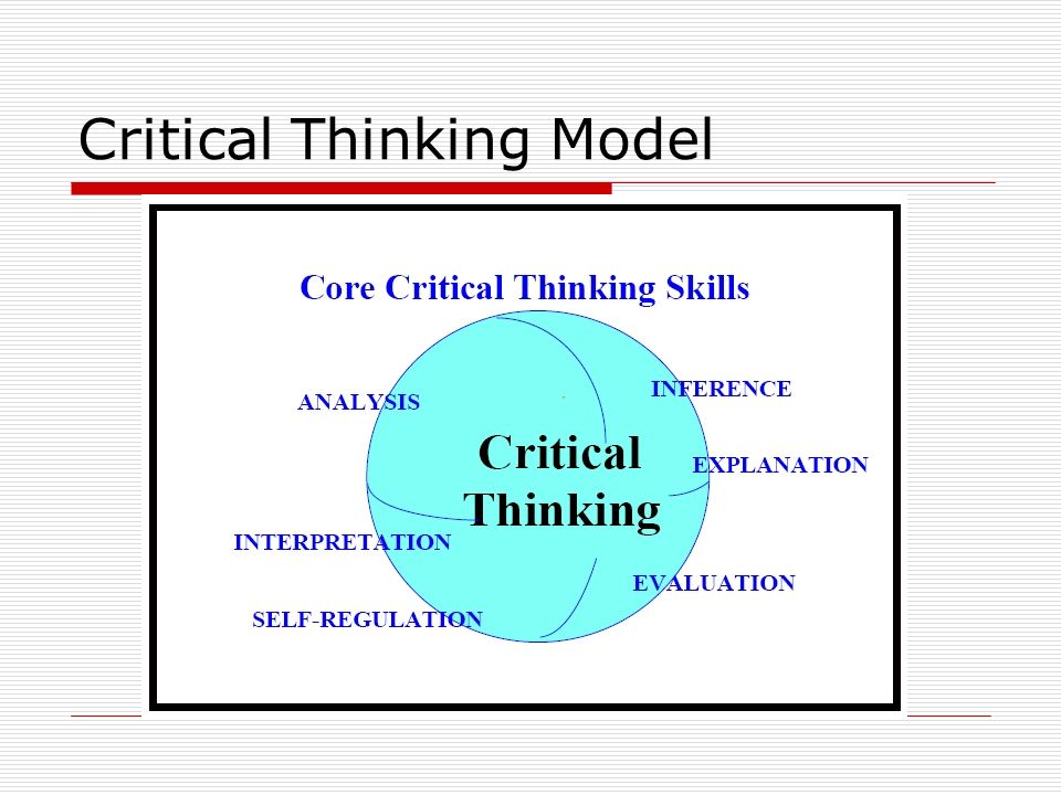 Critical Thinking Essay
