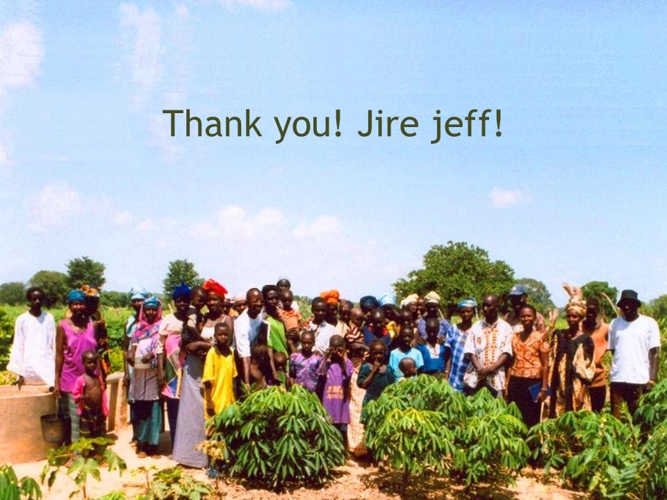 Thank you! Jire jeff!