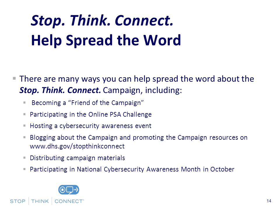 Presenters Name June 17, There are many ways you can help spread the word about the Stop.