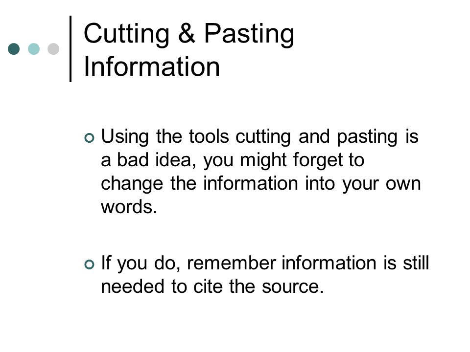 to plagiarize or not plagiarize? that is the question.