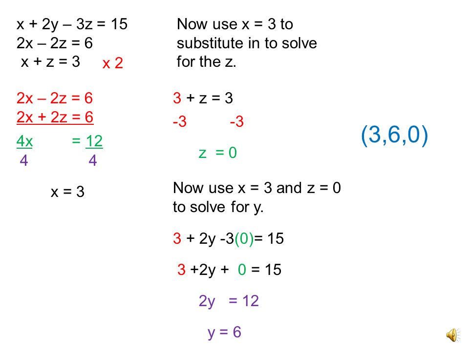 Elimination Equation Solver Talkchannels 3 Variable System Of Equations Solver Talkchannels