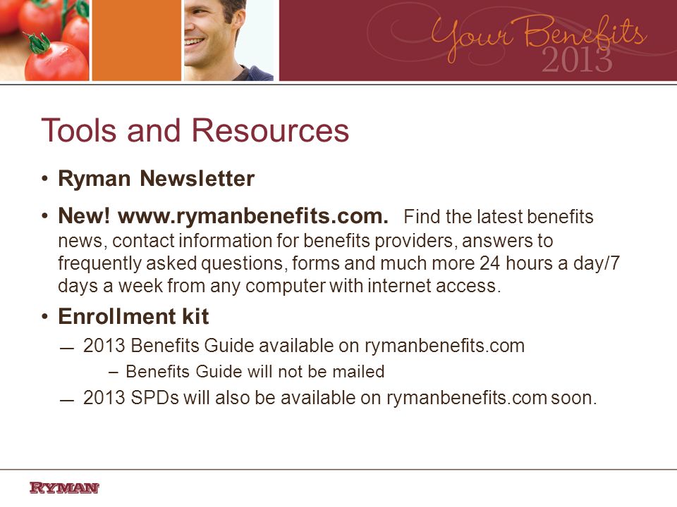Tools and Resources Ryman Newsletter New.