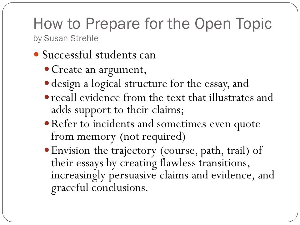 ap biology essays standards