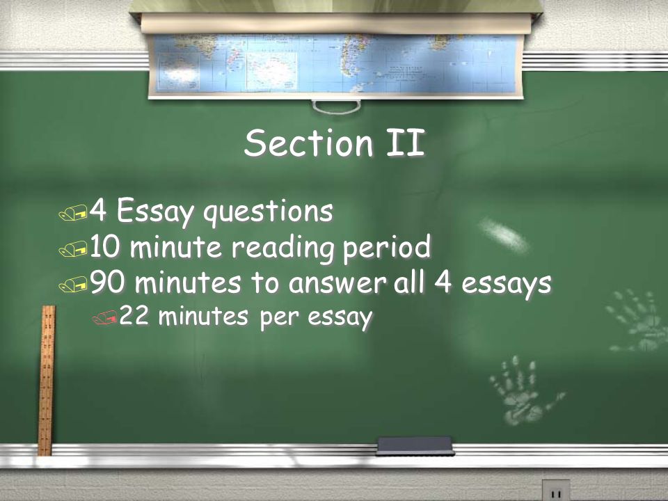 Structure for answering essay questions