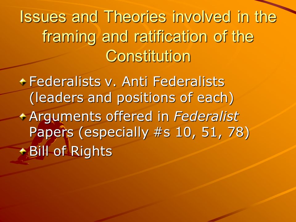 Federalist Essay