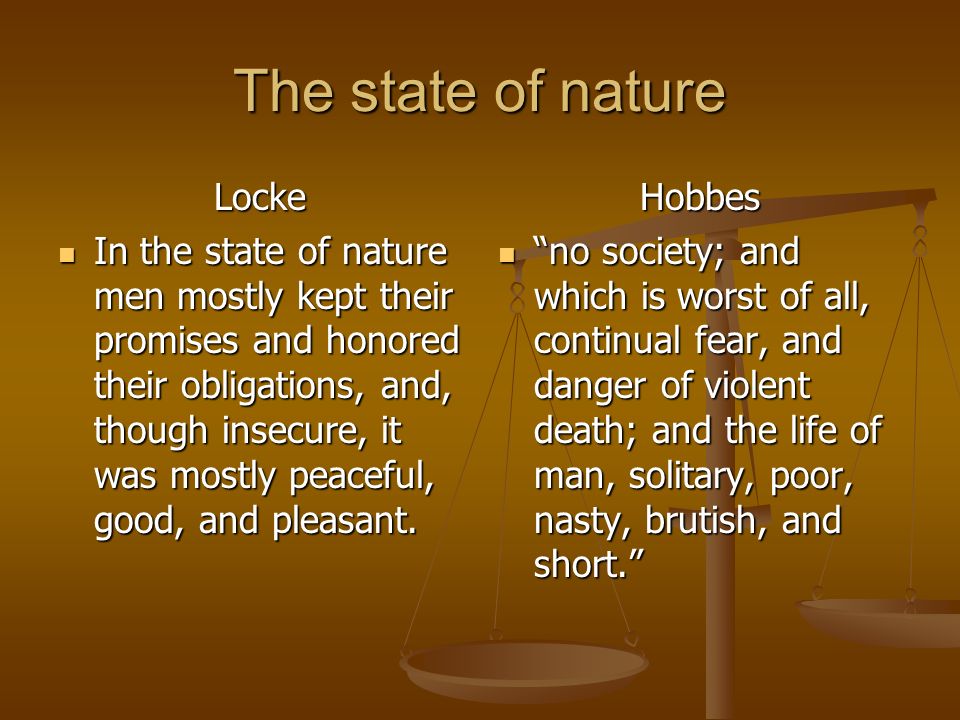 john locke thesis statement state of nature hobbes