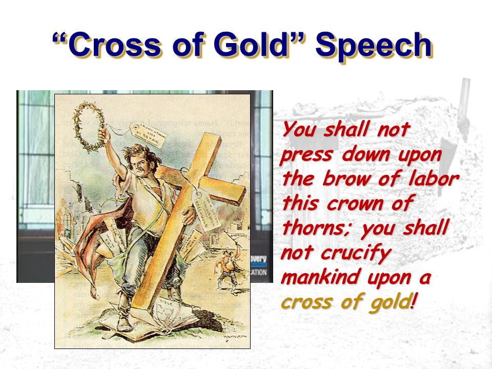 cross of gold speech cross of gold speech