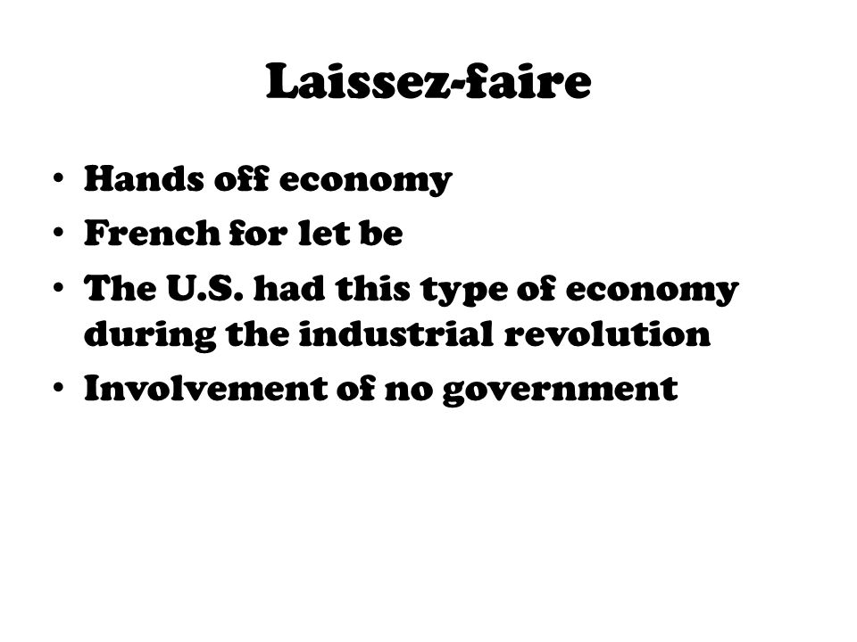 laissez faire and its main violations Laissez faire leadership guide: definition the economic theory of laissez faire has its basis in the leader’s role is limited and the main responsibility. laissez faire and its main violations Laissez faire leadership guide: definition the economic theory of laissez faire has its basis in the leader’s role is limited and the main responsibility.