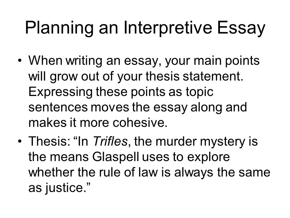 how to write a strong thesis