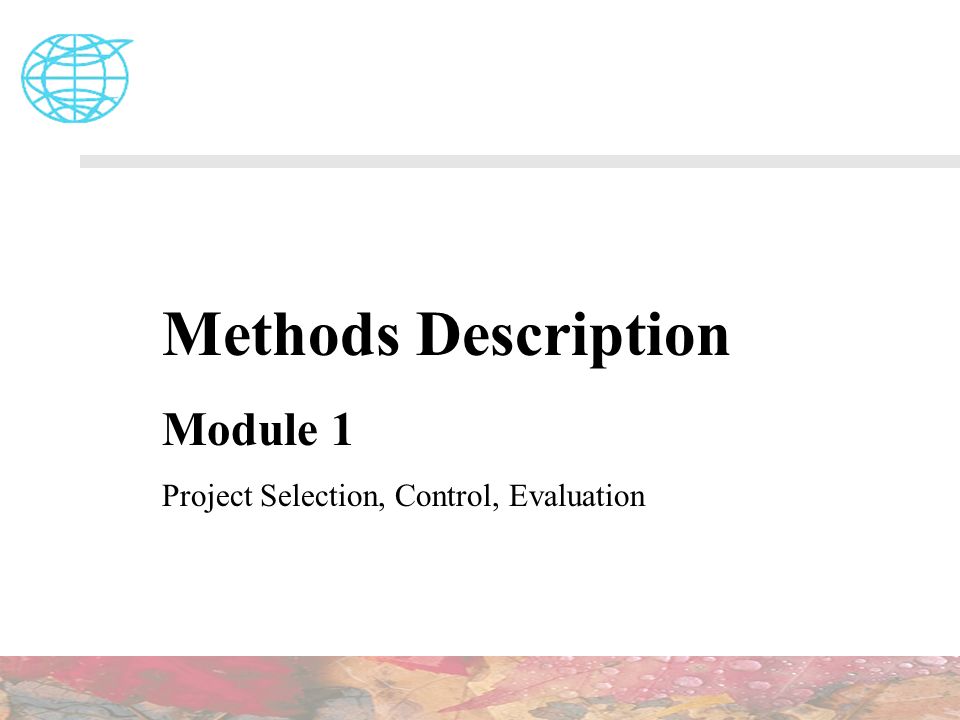 project selection methods project selection methods